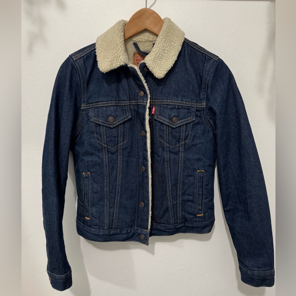 Levi's Denim Jacket with Sherpa Lining
